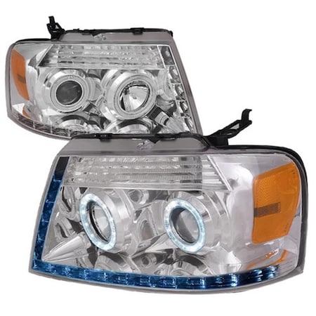 Overtime 04-08 Ford F150 R8 Projector Headlight for 04 to 08 Ford F150, 13 x 21 x 21 in. OV2654174